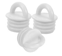 MOLUCKFU 3Pcs Rubber Stopper for Mop Bucket Leakproof Outlet Plug Small Sealing Plug for Mop Drain Basket Convenient Replacement Rubber Stoppers for Mop Buckets