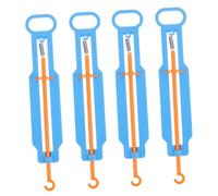 MOLUCKFU 4 Sets DIY Spring Balance Scale for Learning Science Experiments Plastic Educational Spring Scale Kit for Students Teaching Tool to Enhance Observation and Analytical Skills