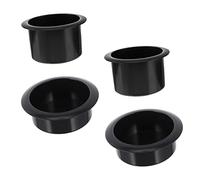 MOLUCKFU 4pcs Abs Boat Ring Drink Cup Holders for Business Vehicles Recessed Drop In Design with High Hardness and Easy to Install Fits Tabletop and Console Car Modification Accessories