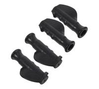 MOLUCKFU 4pcs Black Grip Handles for Walkers Replacement Cushioned Walker Hand Grips for Rolling Wheelchair and Walking Stick Accessories Comfortable and Easy to Install