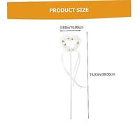 MOLUCKFU 4Pcs Fairy Wands Bright Star Stick Cosplay Party Supplies for Birthday Halloween Dress Up Stage Show Props