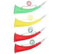MOLUCKFU 4pcs Funny Musical Trumpet for Cheering Horn Playthings for Parties Concerts Sports Events Reliable Outdoor Accessories with Wonderful Sound Production Random Color