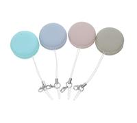 MOLUCKFU 4pcs Macaron Screen Cleaner Portable Phone Eyeglass Cleaning Wipes Non-scratch Design for Phones Laptops Tvs Camera Lenses Multi