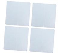 MOLUCKFU 4pcs Microfiber Lens Cloths for Glasses Compatible Microfiber Glasses Cleaning Wipes Screen Polishing Cloths