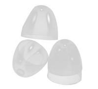MOLUCKFU 4pcs Wide Neck Bottle Caps Plastic Replacement Lids for Safe Feeding Easy Access and Leakproof Fit Compatible with Various Feeding Bottles