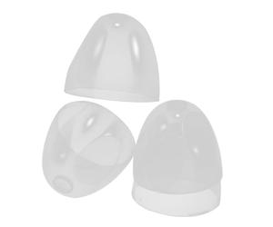 MOLUCKFU 4pcs Wide Neck Bottle Caps Plastic Replacement Lids for Safe Feeding Easy Access and Leakproof Fit Compatible with Various Feeding Bottles