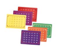MOLUCKFU 5 Sets Telepathic Number Cards for Halloween Party Supplies Mind Reading Tricks Interactive Closeup Performances Mental Card for Spooky Celebrations