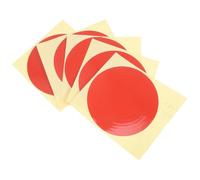 MOLUCKFU 5 Sheets Adhesive Pressure Gauge Stickers with Strong Sticky Backing Colored Indication Labels for Easy Reading and Pressure Gauge Identification