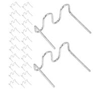 MOLUCKFU 500pcs Wave Shaped Automotive Bumper Repair Staples High-performance Hot Welding Rods for Car Repair Precise and Efficient Metal Aluminum Alloy Welding for Dashboards and Lamp