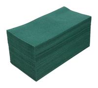 MOLUCKFU 50Pcs Green Disposable Paper Napkins with Soft Absorbent Texture, Linen-Style Dinner Napkins for Weddings, Parties, Restaurants, and Graduation Events