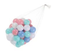 MOLUCKFU 50pcs Ocean Ball Educational Plaything for Plastic Sensory Balls in Random Colors for Small Hands Safe Smooth Surface for Playhouse and Bath Use Random Color