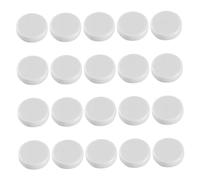 MOLUCKFU 50pcs Round Hollow Plastic Squeaker Inserts for Rattles and Plush Toys Noise Maker Accessory for Creative Toy Repairs and Sensory Exploration