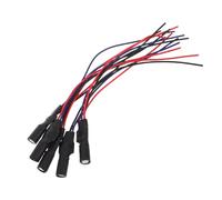 MOLUCKFU 5pcs Car Relay Rectifier Cable Reverse Camera Signal Capacitor Filter Stable Power Supply for Backup Camera DIY Installation for Safer Parking and View