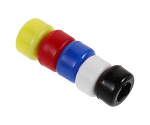 MOLUCKFU 5pcs Fingerboard Wheels with Bearings High-speed Replacement Rollers Set for Mini Skateboards Fingerboard Accessories Suitable for Repair and Tricks