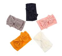 MOLUCKFU 5pcs Little Girls Bow Headbands Adorable Boy Girl Boy Hairbands Hair Accessories for Newborn Clips for