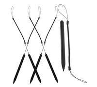 MOLUCKFU 5sets Handwriting Tablet Spring Rope Stylus Pen Plastic Resistive Screen Writing Stylus for Drawing Portable Tablet Pen for Boys and Girls and Adults