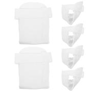 MOLUCKFU 6 Pcs Reusable Infant Cotton Cloth Diapers Newborn Cotton Diaper Pants Washable and Soft Material Easy to Take and Simple to Wear for Baby Girls