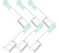 MOLUCKFU 6 Pieces Visible Ear Spoon Replacement Tips for Adults 3.0-3.9Mm, Small Compact Ear Cleaning Tool Accessories for Precise Earwax Removal and Wax Remover Supplies
