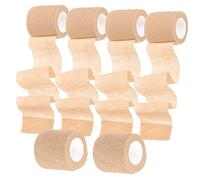 MOLUCKFU 6 Rolls Breathable Sticky Wraps Multi Function Sports Tape for Wrist Knee Elastic Self Skin Friendly Breathable Wraps for Injury Protection