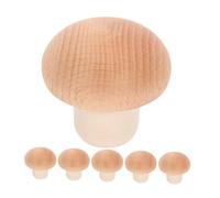 MOLUCKFU 6pcs Cork Bottles Stoppers Wine Stoppers Wine Bottle Plugs Wooden Wine Bottle Stopper Bottle Wooden Stoppers Wine Bottle Stoppers Wine Bottle Decor Stoppers for Bottle