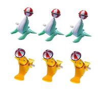 MOLUCKFU 6Pcs Wind Up Sea Lion for Clockwork Playthings Safe Animal Design Enhances Motor Skills and Parent Interaction Suitable for Boys Random Color
