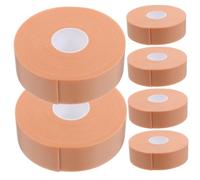 MOLUCKFU 6Roll Anti-wear Foam Heel Protection Tape Self-Adhesive Blister Prevention Pads for Feet and Hands Invisible Cushion for Chafing Relief and Comfortable Sports Use Skin Tone