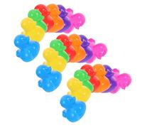 MOLUCKFU 70pcs Duck Shaped Bath Floating for Safe Plastic Pool Balls for Bathtubs Ball Pits Beach Play Sensory Engagement and Group Activities