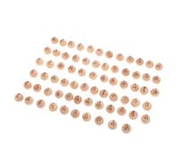 MOLUCKFU 75pcs Solid Wood Bingo Numbered Balls Set for Family Parties Raffles and Team Games Lightweight Portable Game Accessories Interaction and Collaboration