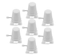 MOLUCKFU 7pcs Clockwork Movements for DIY Clay Crafts Reusable Plastic Clockwise Mechanism Accessories for Handmade Moveable Robot and Clay Art Projects