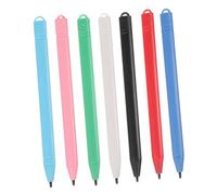 MOLUCKFU 7pcs Lcd Writing Tablet Stylus Pen Set Plastic Doodle Board Stylus Pen for Children Suitable for Memorising Words and Calculating Maths