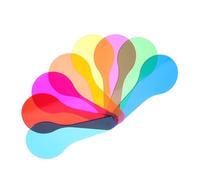 MOLUCKFU 8 Sheets Color Acrylic Translucent Sheets Science Learning Plates for Color Mixing Educational Props Safe Teaching Aid for Elementary and Preschool Students