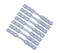 MOLUCKFU 8PCS Silicone Mask Extension Buckles Ear Hook Straps for Men Women Non-Slip Reusable Ear Protectors Pressure and Compatible with Masks Grey