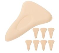 MOLUCKFU 8pcs Women's Private Parts Protector Pads Soft Sponge Concealer Inserts for Swimming Beach Spa Privacy Stickers Invisible Underwear Swimwear Adhesive