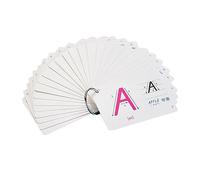 MOLUCKFU Abc Alphabet Flash Cards for Boys and Girls Early Education Toys Boy Girl Talking Cards Portable and Easy to Carry