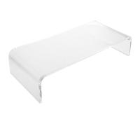 MOLUCKFU Acrylic Keyboard Anti-cat Bridge and Monitor Storage Stand, Removable Keyboard Protector to Improve Work Efficiency and Organise Desk Space