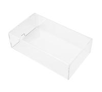 MOLUCKFU Acrylic Mouse Dustproof Cover 180x100x50mm Household Mouse Protector Case Desktop Protective Box for Computer Accessories