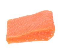 MOLUCKFU Artificial Salmon Food Prop Model Realistic Sushi Display for Home Kitchen Decor Photography Pretend Play Food Toy Lifelike Design for Restaurants and Shops