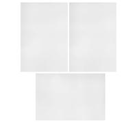 MOLUCKFU Blank Metal Signs 3pcs A4 Aluminum Sheets Suitable for Commercial Use Versatile Use DIY Engraving