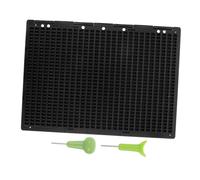 MOLUCKFU Braille Writing Board Lines with Stylus Portable Fingerboard Tool for Learning Schools and Libraries