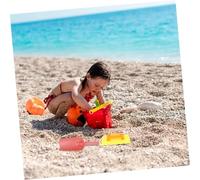 MOLUCKFU Bricklaying Lightweight Sand Dig Mold Tools for Beach Play Includes Smoothing Tool Wheel Rollers Easy to Hold for Boys Outdoor Fun