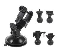 MOLUCKFU Car Dvr Holder Dash Cam Suction Cup Mount with Rotating Ball Head Bracket for Windshield Compatible with Dash Cameras