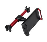 MOLUCKFU Car Rear Pillow Bracket Phone and Tablet Holder Red, Car Back Seat Headrest Mount for Mobile Devices, Compatible with Smartphones and Tablets for Rear Passenger Use
