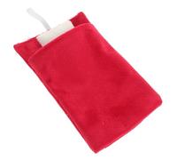 MOLUCKFU Christmas Elf Doll Set Red with Pillow Miniature Outdoor Doll Sleeping Sack for Ob11 Decorative and Reusable Accessory