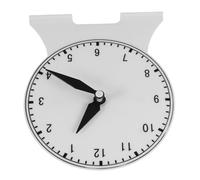 MOLUCKFU Creative Learn to Tell Clock Model for Two-hand Non-moving Educational Clock Φmm Desktop School Supplies for Early Skills Random Color