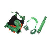 MOLUCKFU Dinosaur Baby Toddler Harness Leash Breathable Safety Walking Strap for Kids Anti-Lost Wrist Link Summer Walking Aid for Boys and Girls