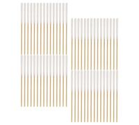 MOLUCKFU Disposable Cleaning Hard-to-reach Places Suitable for 60pcs Cotton Swabs Makeup Accessory with Bamboo Handles, Soft Cotton Tips that Do Not Shed Hair in Beauty and Personal Care