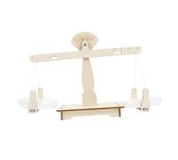 MOLUCKFU DIY Balance Scale Learning Kit for Stem Science Assembly Model Educational for Coordination and Early Physics Experiment Suitable for School and Home Projects