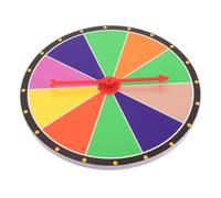MOLUCKFU DIY Small Wall Mounted Prize Wheel Game for Parties Educational Activities Trade Shows Carnival Fun Compact and Portable Game Wheel