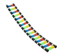 MOLUCKFU Dna Model Double Helix Structure Science Teaching Aid Plastic Component for High School Biology Classroom and Home Learning Project Materials