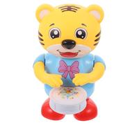 MOLUCKFU Electric Dancing Drum Tiger Musical for Boy Girl Musical with Singing and Drumming Function Creative Educational for Boys Random Color